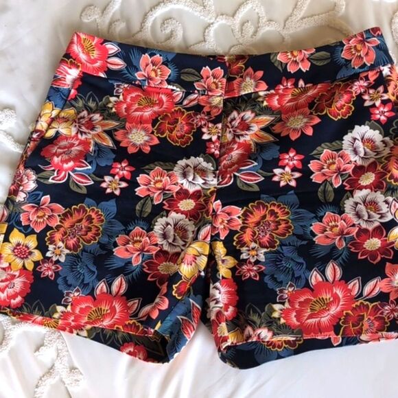 LOFT  Fun Super Colorful Shorts Size 8 - Picture 1 of 10